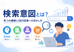 検索意図とは？4つの種類やSEO記事に活かす方法を徹底解説